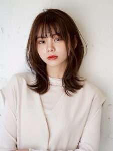 韓国風くびれ巻きS字カール